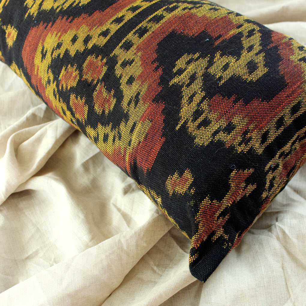Java Tribe Handwoven Decorative Lumbar Pillow