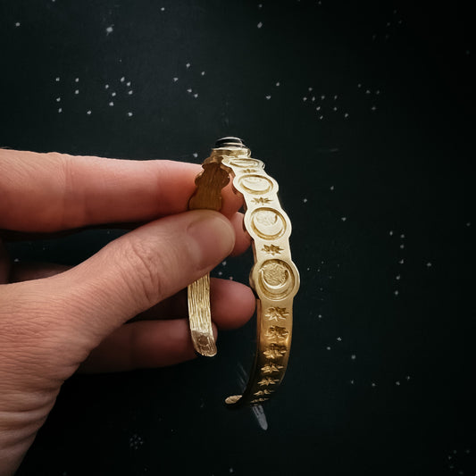 Bracelet || Moon Goddess with Rainbow Moonstone