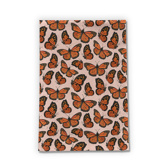 Monarch Butterfly Tea Towel