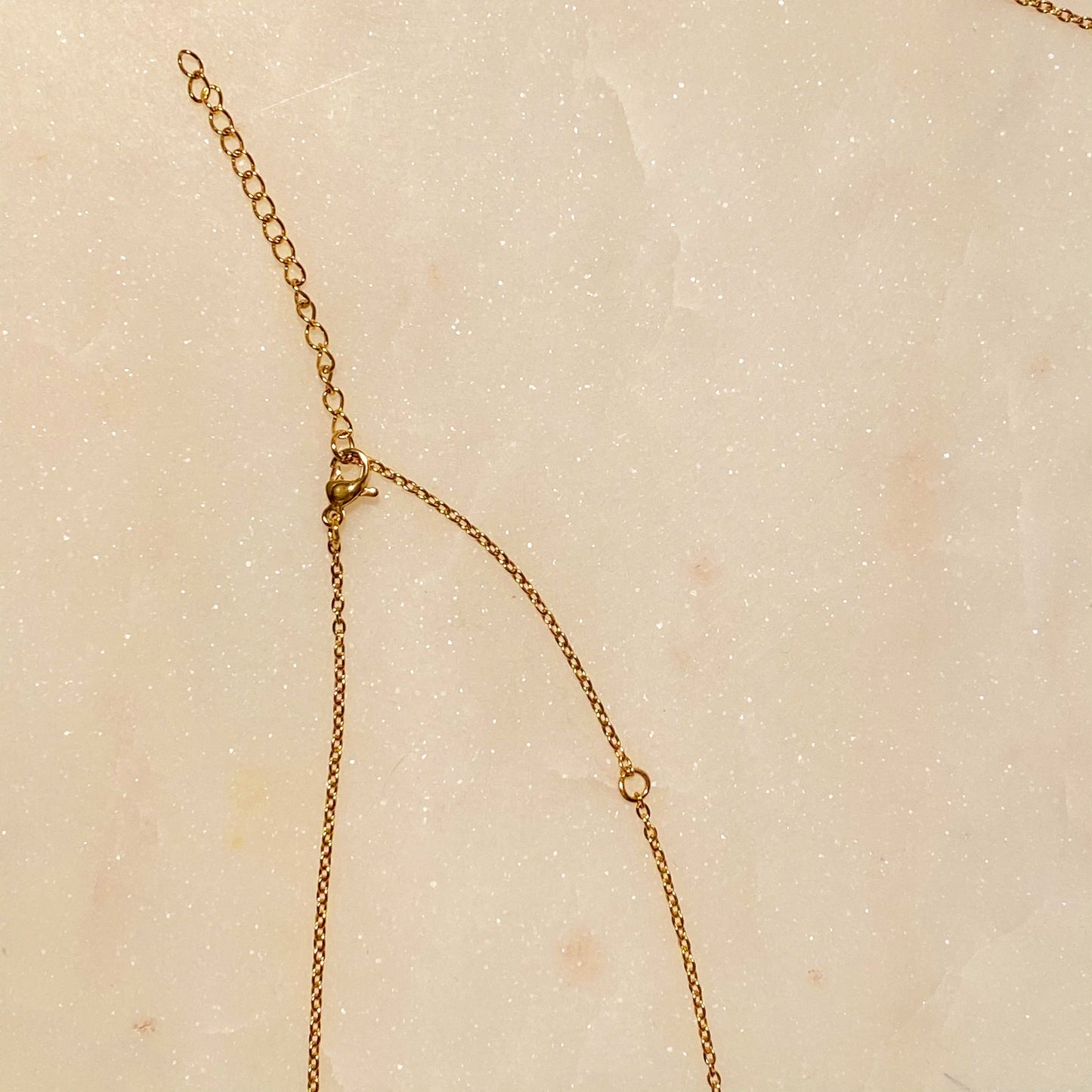Necklace || Art Deco Initial