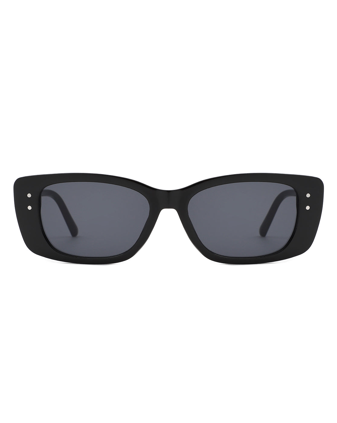 Kaelith - Narrow Retro Rectangle Women's Sunglasses-2