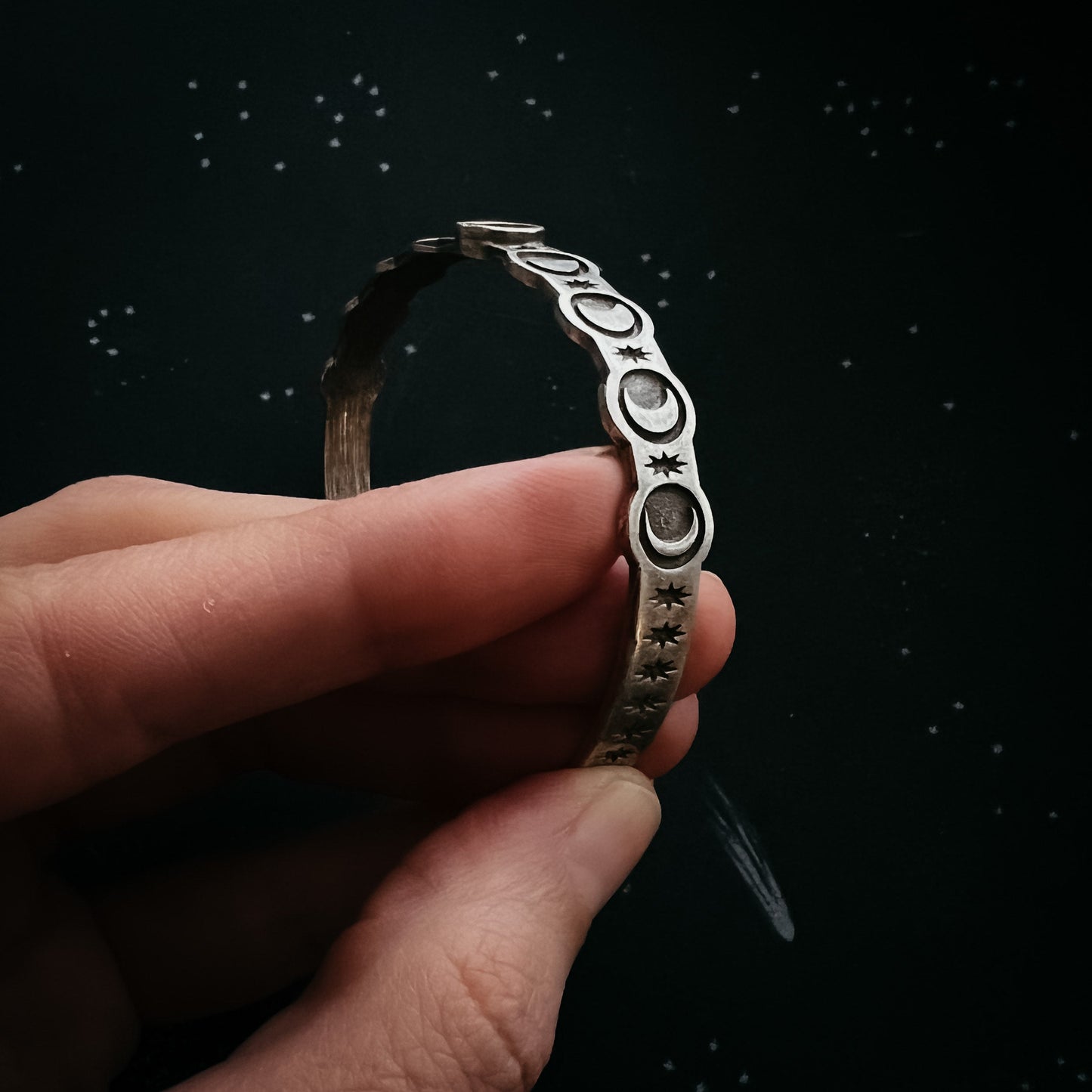 Bracelet || Moon Goddess with Rainbow Moonstone