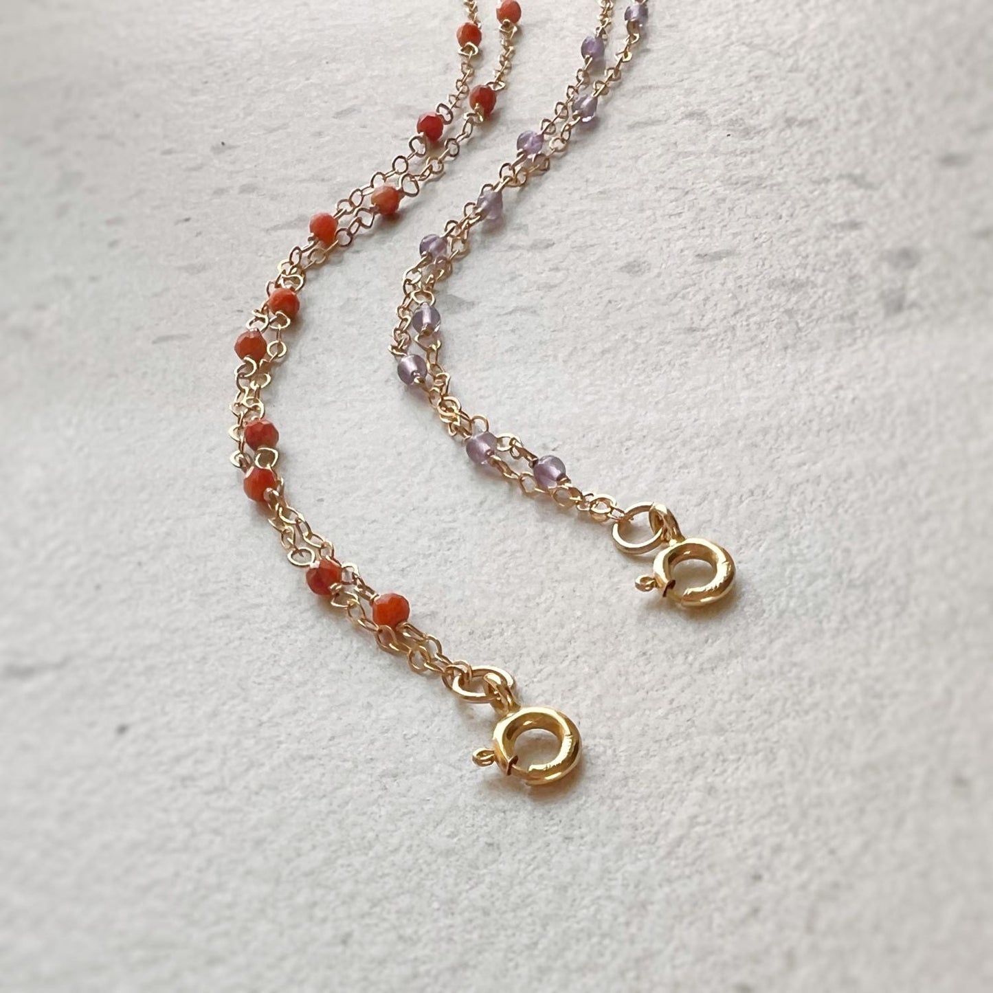 Anklet || Amethyst Layers