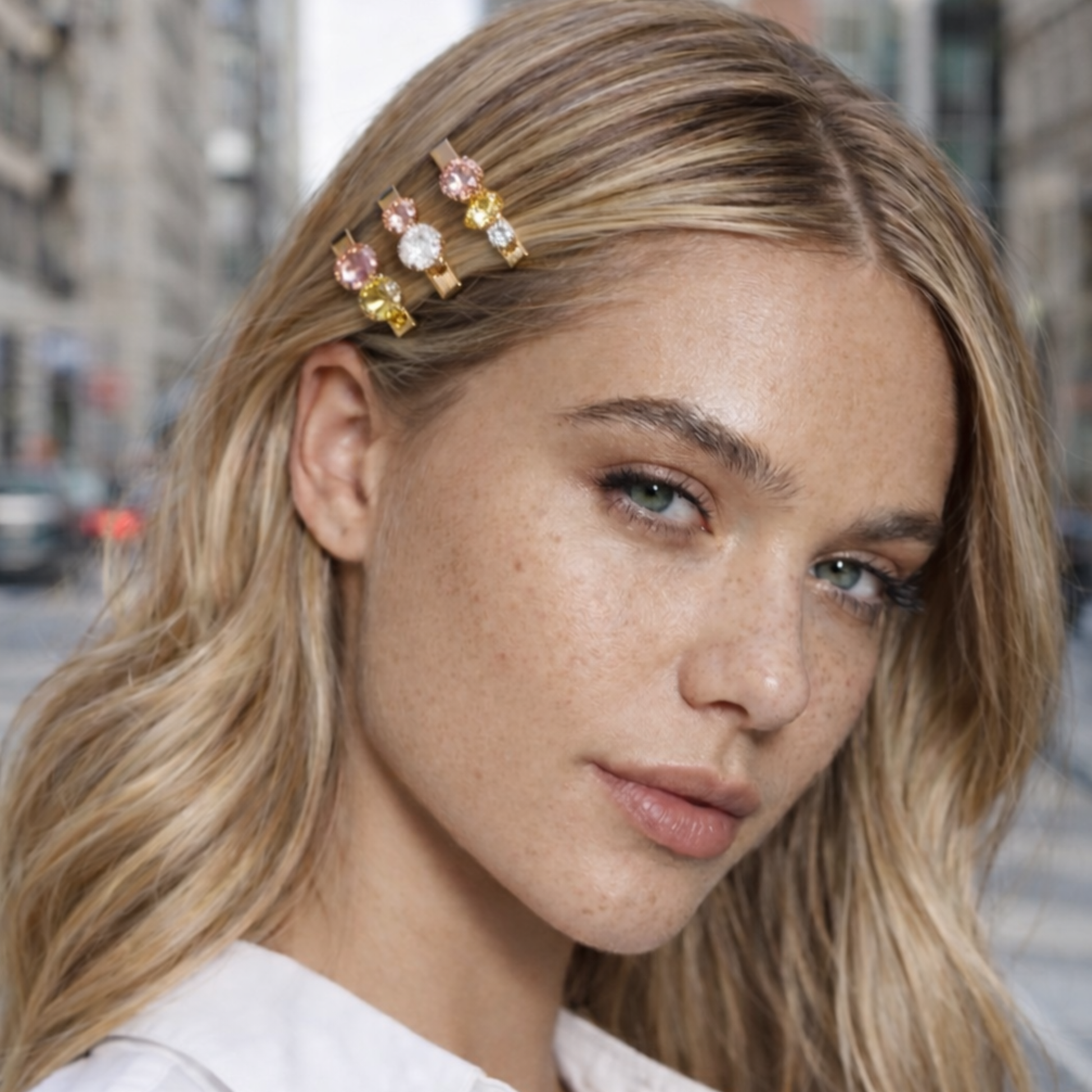 Radiant Gem Hair Clip Set – Luxe Sparkle Edition-4