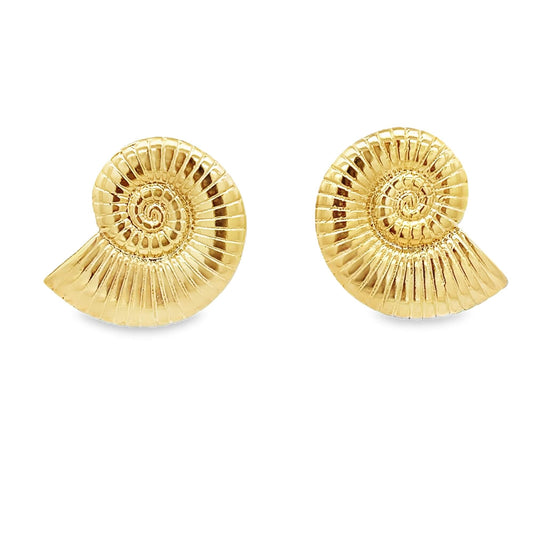 Sea Shell Swirl Earrings (L216A/L67A)-0